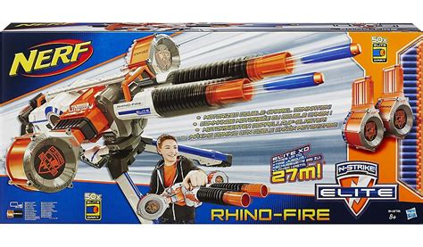 Nerf N-Strike Elite Rhino-Fire Blaster | Kids | George at ASDA