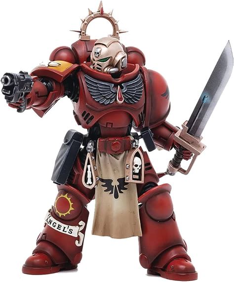 McFarlane Warhammer 40K 7 Figure Blood Angels Primaris Lieutenant (Gold Label) Merchandise Zavvi ...