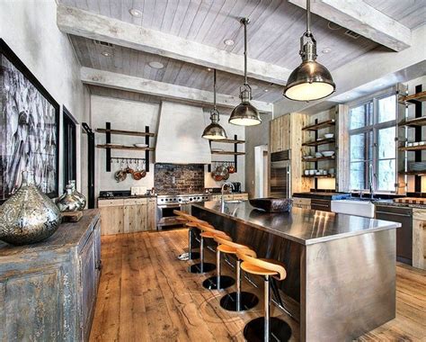 20 Inspirational Industrial Kitchen Design And Ideas - Instaloverz