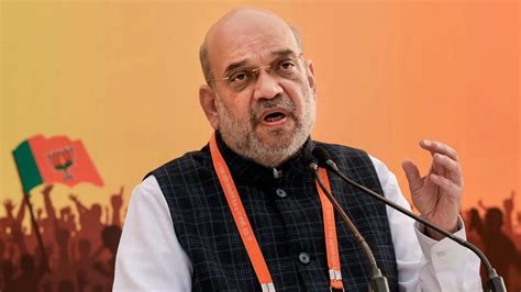 "Nothing for BJP to hide and be afraid of": Home Minister Amit Shah ...