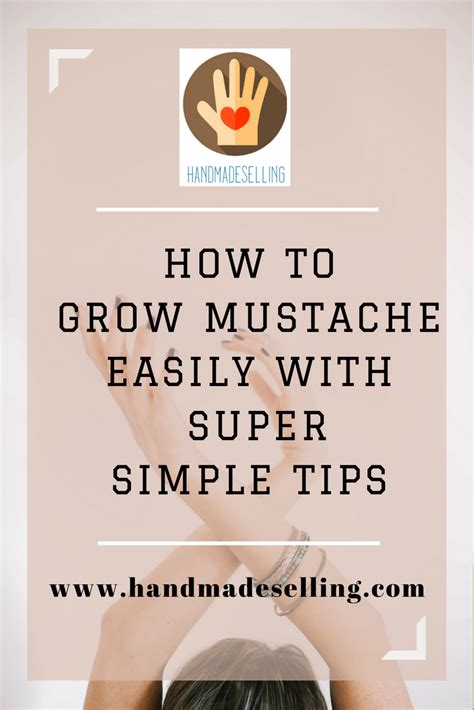 Tips for Mustache Growth for Men ~ handmadeselling.com | Mustache growth, How to grow mustache ...