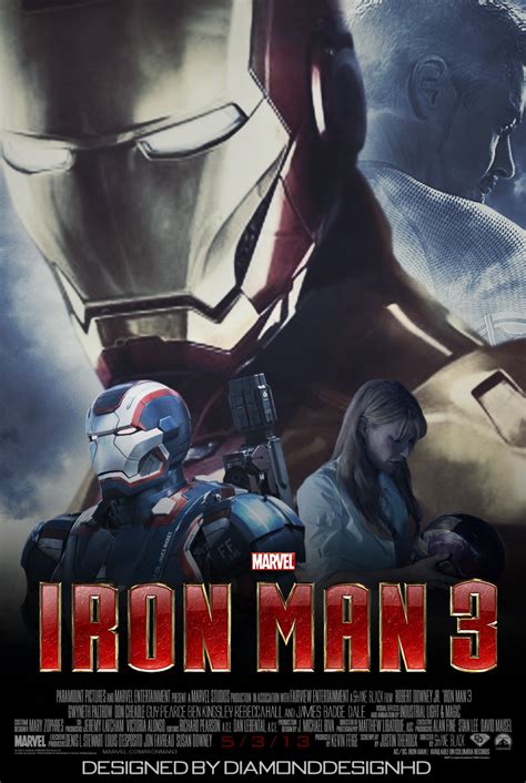 Iron Man 3 FanMade Poster - Iron Man Fan Art (33627575) - Fanpop