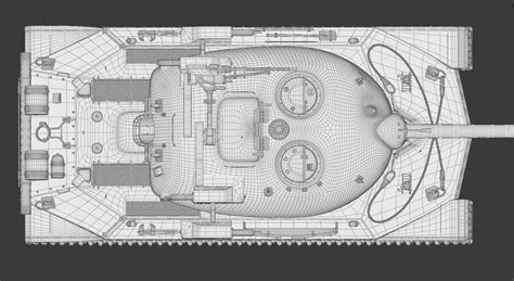 3D heavy tank is-7 model - TurboSquid 1388579