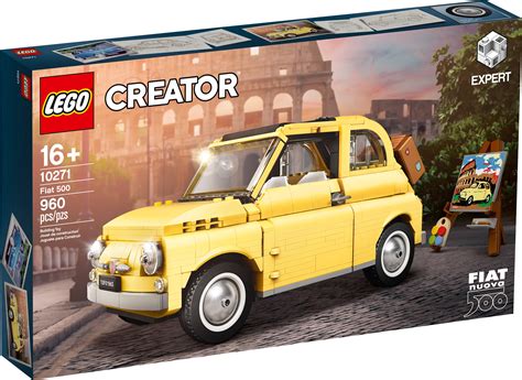 LEGO's newest Creator Expert vehicle revealed as the Italian classic Fiat 500 [News] - The ...