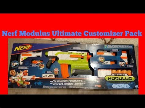 Unboxing - Nerf Modulus Ultimate Customizer Pack - ( První v Česku )🇨🇿🌠⚡ - YouTube