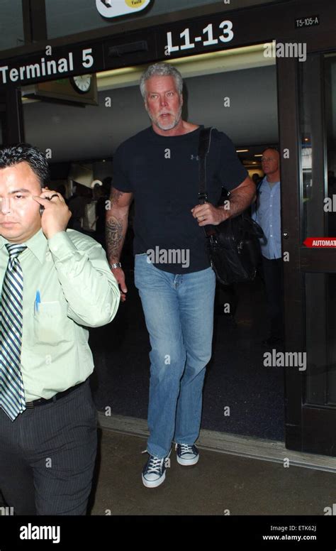 Pro wrestler and 'Magic Mike' star Kevin Nash arrives at Los Angeles International Airport (LAX ...