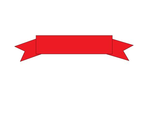 Red Rectangular Origami Banner Red Banner Png Stunnin - vrogue.co
