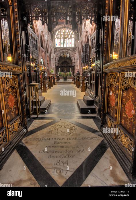 Manchester Cathedral Interior, North West England, UK Stock Photo - Alamy