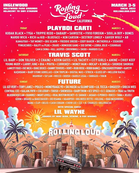 Travis Scott, Future, And Playboi Carti Will Headline Rolling Loud’s ...