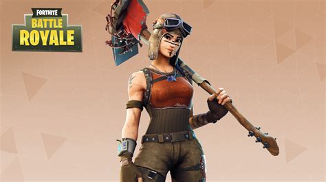 Renegade Raider Holding Pickaxe In Brown Background Fortnite HD Games Wallpapers | HD Wallpapers ...