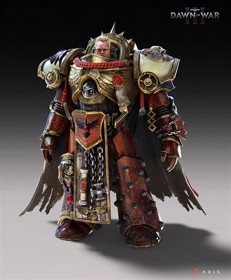 Blood Ravens: Gabriel Angelos - Art by Giorgio Grecu - 40K Gallery