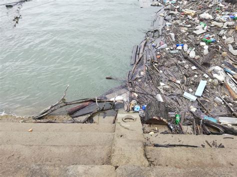 WATER POLLUTION, River Sava in Belgrade, Serbia Stock Photo - Image of environmental, dark ...