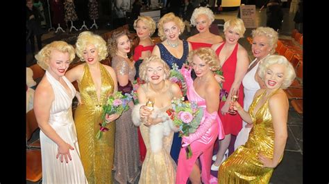 Marilyn Monroe lookalike contest Amsterdam Nieuwe kerk - YouTube