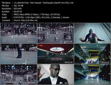 Labrinth Feat. Tinie Tempah - Earthquake (Gareth Wyn Mix) - Download Music Video Clip from VOB ...