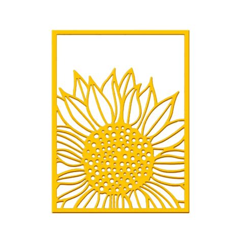 Eastshape Sunflower Background Dies Frame Metal Cutting Dies ...