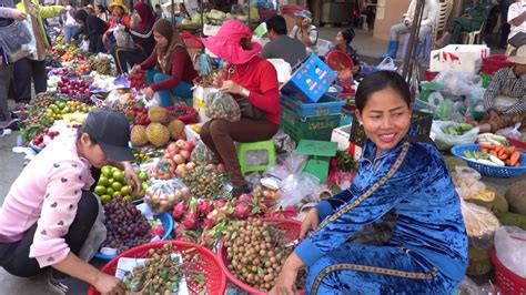 Fresh Market Tour, Street Market Food Show, Street Food Near Me, Cambodian Market Fresh Food ...