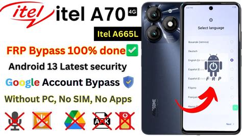 -New ITEL (A665L) Itel A70 FRP Bypass 2024 [Without PC] All Itel ...