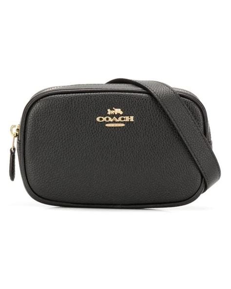 COACH Belt Bag in Black | Lyst