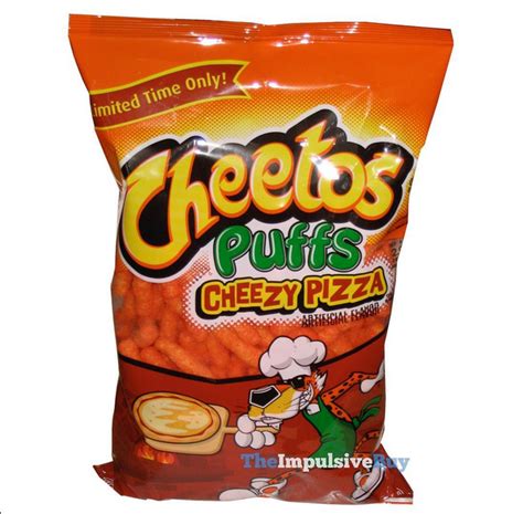 Cheetos Puffs Cheezy Pizza | Japanese snack food, Snacks, Cheetos flavors