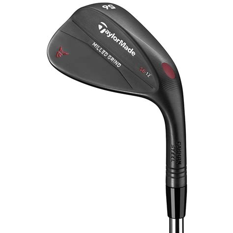 TaylorMade Milled Grind Black Wedge Sand 56 Degree Golf Club at GlobalGolf.com