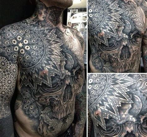 Top 100 Best Stomach Tattoos For Men - Masculine Ideas