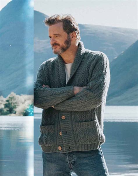 Supernova Colin Firth Grey Sweater | Sam Supernova 2021 Woolen Sweater