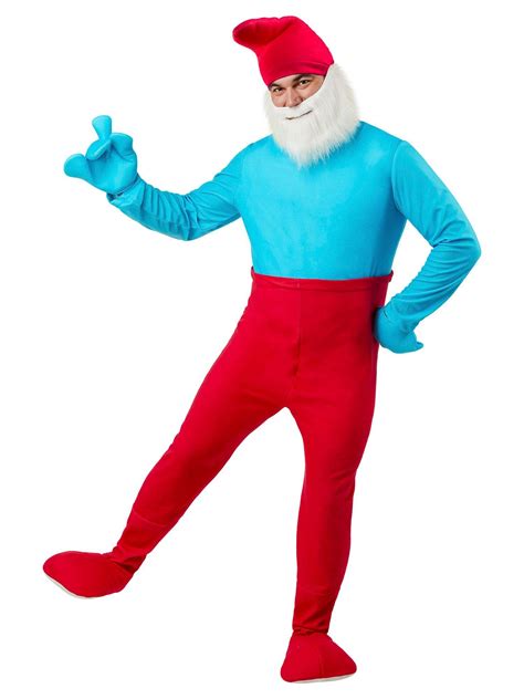 The Smurfs Papa Smurf Adult Costume