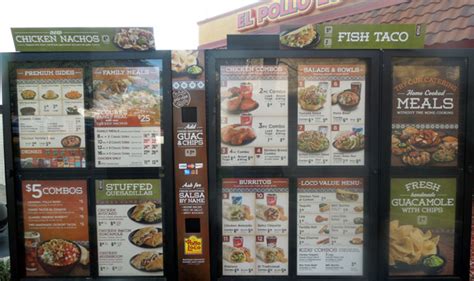 el pollo loco drive thru menu - Sherice Pool