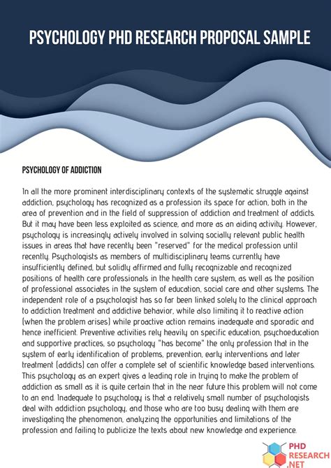 Psychology Phd Research Proposal Sample - phdresearchinfo - Page 1 | Flip PDF Online | PubHTML5