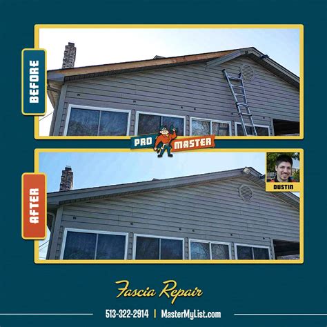 Expert Soffit and Fascia Repair in Cincinnati | ProMaster Home Repair ...