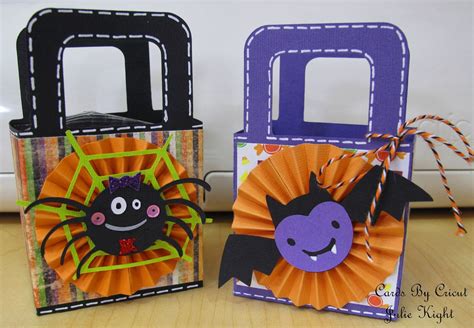 Cards By Cricut: Halloween Treat boxes