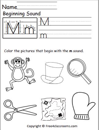 Phonics - Beginning Sounds Archives FREE and No Login - Free4Classrooms