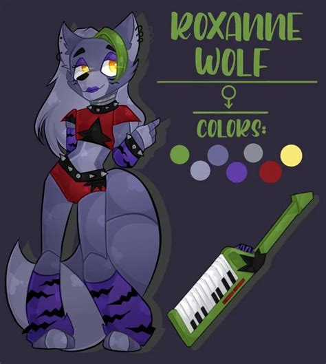 Roxanne wolf :D : fivenightsatfreddys in 2021 | Anime fnaf, Fnaf ...