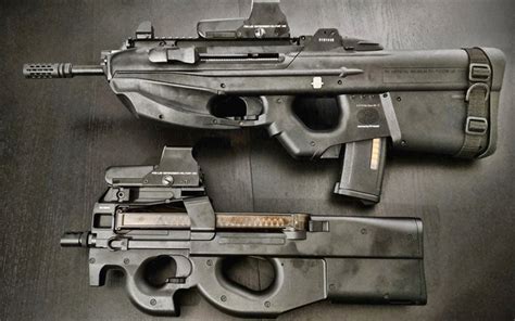 Download FN F2000, Belgian submachine gun, FN P90, submachine gun, assault rifle, F2000, NATO ...