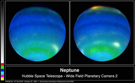 APOD: October 28, 1996 - The Weather on Neptune