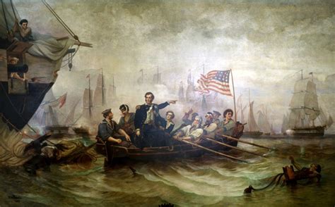 Battle of Lake Erie in the war of 1812 in Erie, Pennsylvania image ...