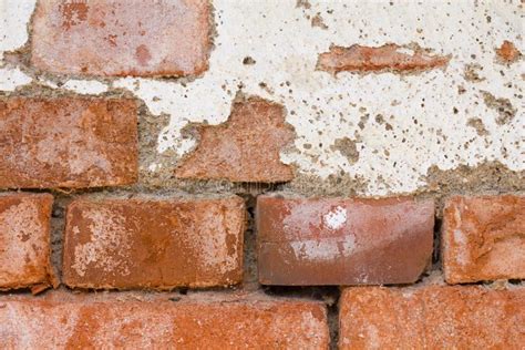 Old cracked brick wall . stock photo. Image of brown - 58396520