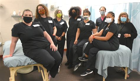 Massage students finish credits at FTCC - Fayetteville Technical ...