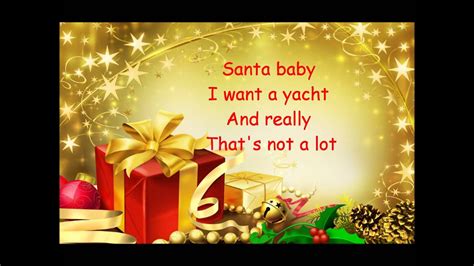 Santa Baby - Taylor Swift - Lyrics - YouTube