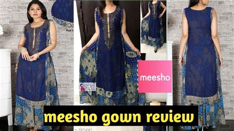 Meesho gown review| meesho party wear dress | meesho long gown review | meesho dress review ...