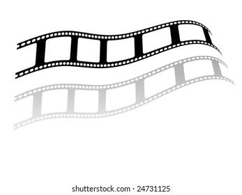 Vector Film Strip Stock Vector (Royalty Free) 24731125 | Shutterstock