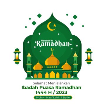 Hmarhaban Ya Ramadhan 2023 PNG, Vector, PSD, and Clipart With ...