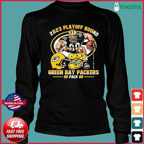 2023 NFL Playoffs Bound Green Bay Packers Go Pack Go Shirt, hoodie ...