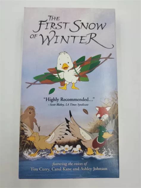 THE FIRST SNOW of Winter (VHS, 1999, Closed Captioned) £3.66 - PicClick UK