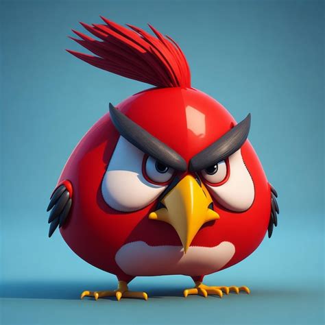 Premium Photo | Bird cartoon bird love icon image cute comic style wild bird illustration 3D ...
