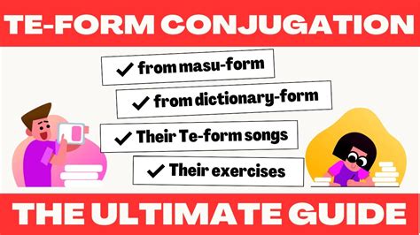 Learn Japanese Verb Conjugation the Fun and Easy Way with Te-form Songs ...