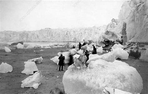 Muir Glacier, Alaska, circa 1880 - Stock Image - E235/0392 - Science ...