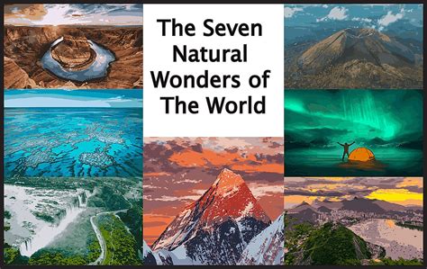 The 7 Natural Wonders Of The World - WorldAtlas