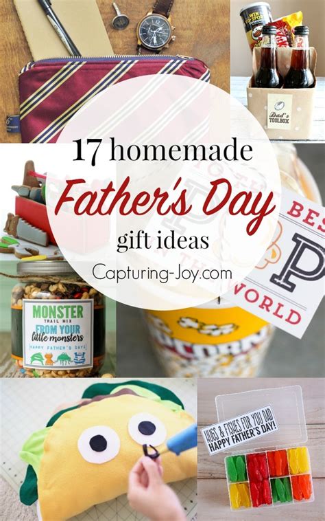 17 Homemade Father's Day Gifts - Capturing Joy with Kristen Duke