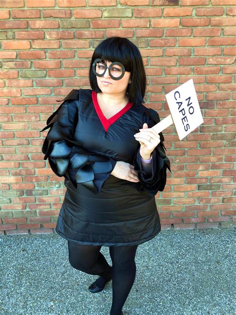 It was recommended I share my self-made Edna Mode costume from this ...